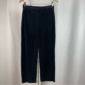 Valerie Stevens Size Petite Small Velvet Velour Straight Leg Track Pants Retro